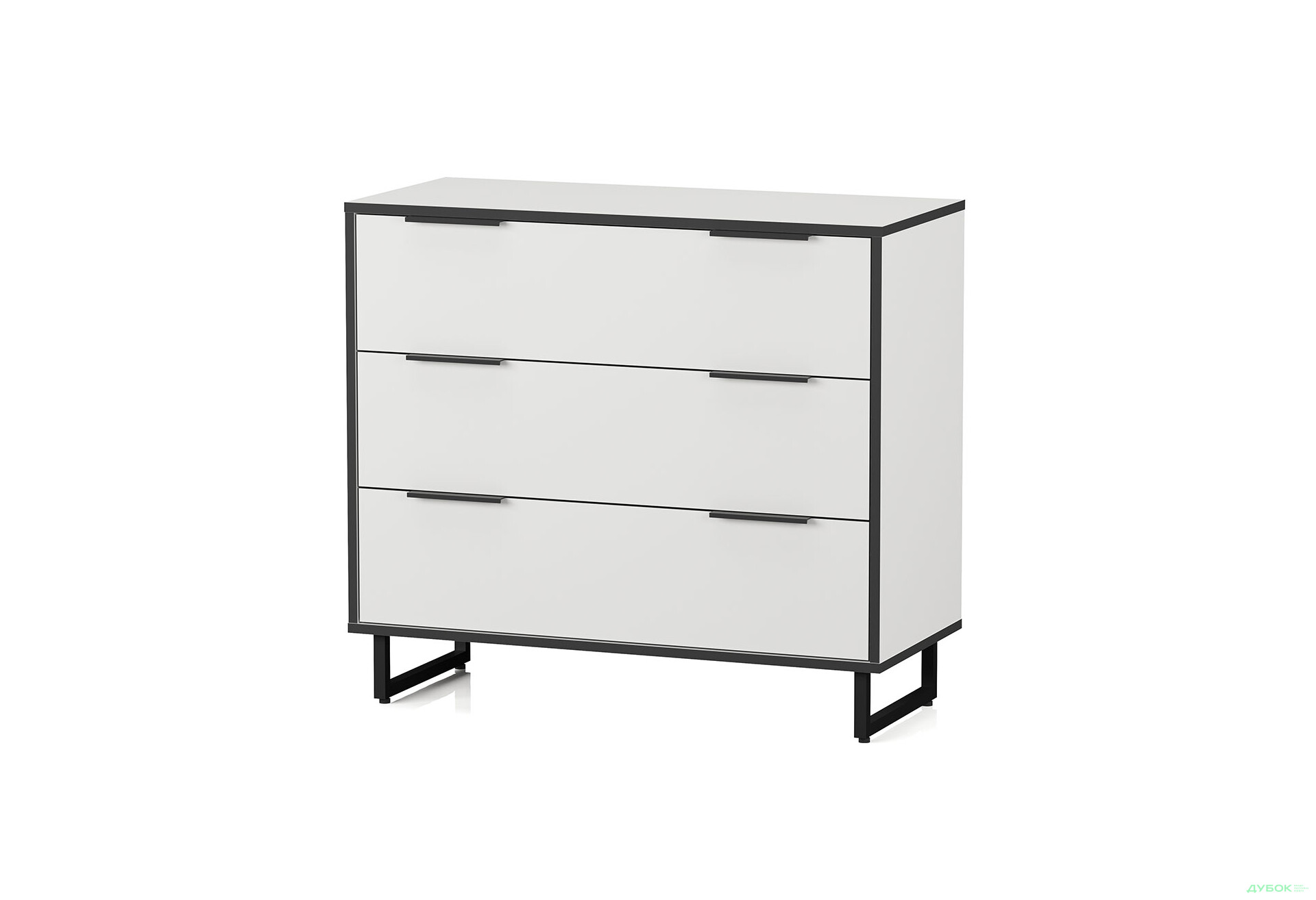 Комод Moreli F-0008 Forte / Форте, 90 см белый - Изображение 1 Изображение 1 - Комод Moreli F-0008 Forte / Форте, 90 см белый