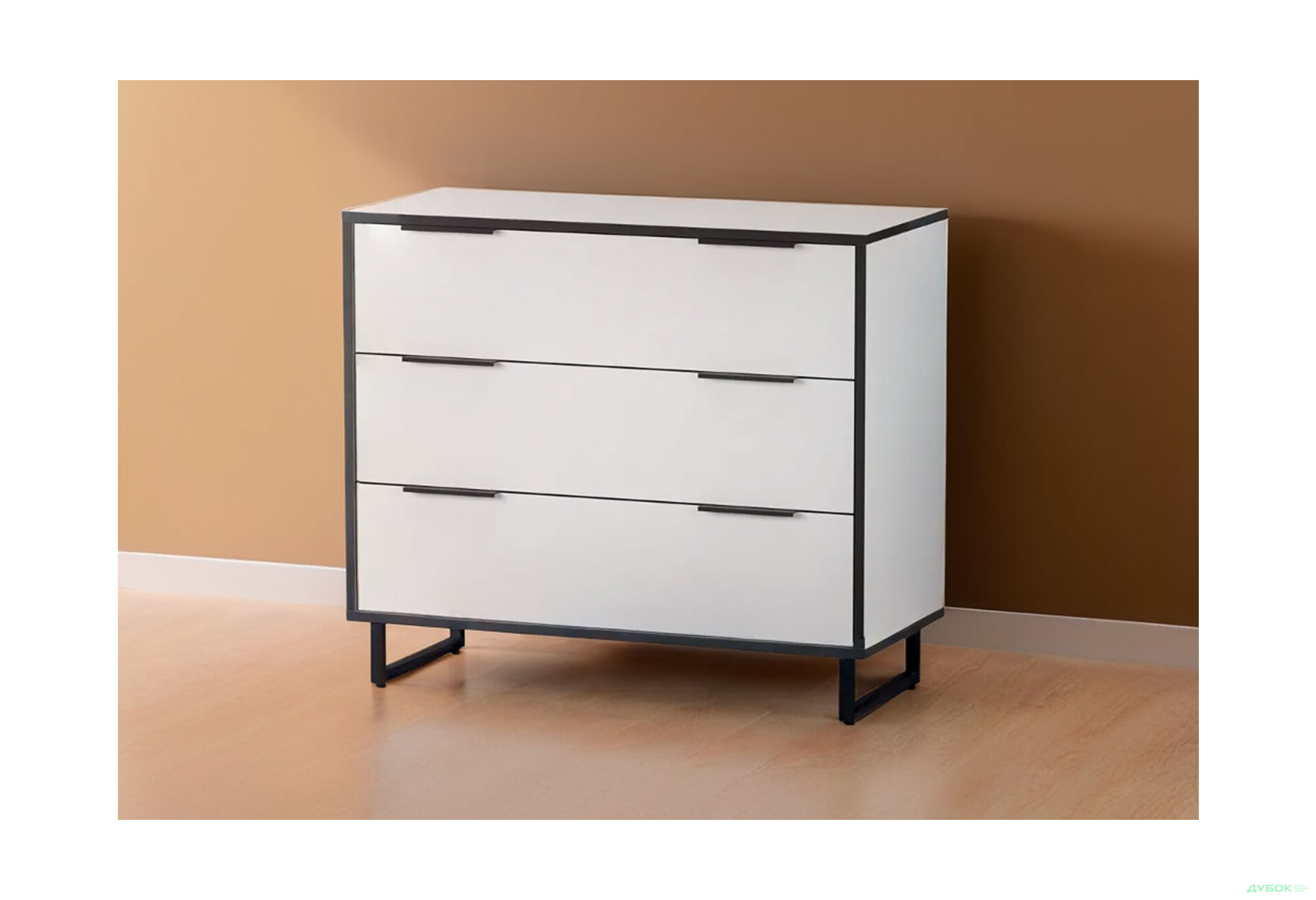 Комод Moreli F-0008 Forte / Форте, 90 см белый - Изображение 3 Изображение 3 - Комод Moreli F-0008 Forte / Форте, 90 см белый