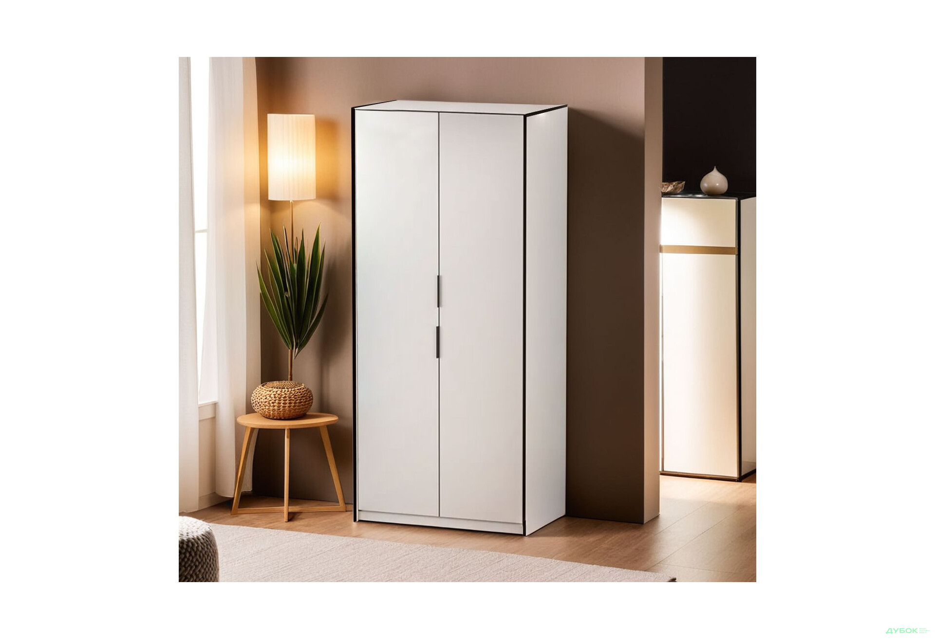 Зображення 3 - Шафа Moreli F-0012 Forte / Форте, 93 см білий