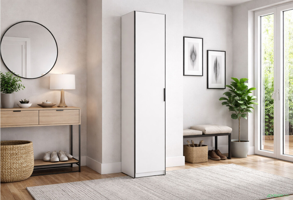 Изображение 2 - Пенал для одежды Moreli F-0013 Forte / Форте, 48 см белый