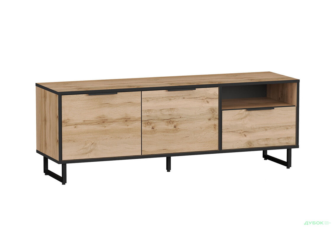 ТВ тумба Moreli F-0007 Forte / Форте, 140 см дуб аппалачі - Зображення 1 Зображення 1 - ТВ тумба Moreli F-0007 Forte / Форте, 140 см дуб аппалачі