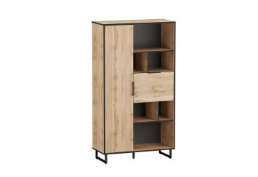 Стелаж комбі Moreli F-0006 Forte / Форте, 90 см дуб аппалачі