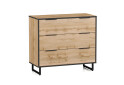 Комод Moreli F-0008 Forte / Форте, 90 см дуб аппалачі - Зображення 3 Зображення 3 - Комод Moreli F-0008 Forte / Форте, 90 см дуб аппалачі