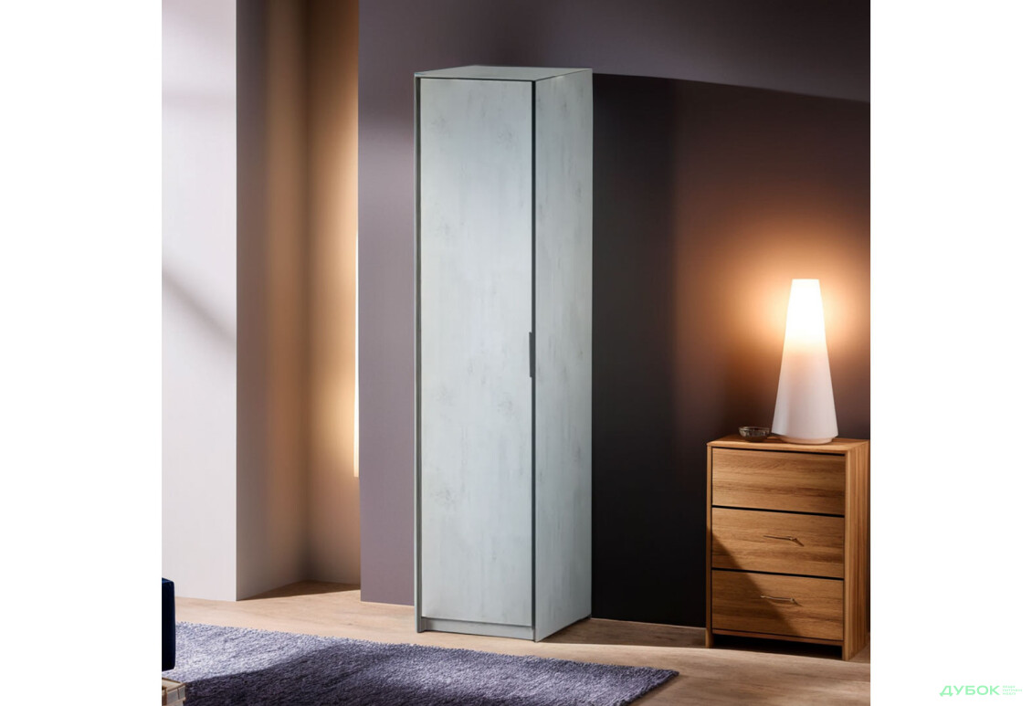 Шафа Moreli F-0005 Forte / Форте, 55 см бетон тефра - Зображення 2 Зображення 2 - Шафа Moreli F-0005 Forte / Форте, 55 см бетон тефра