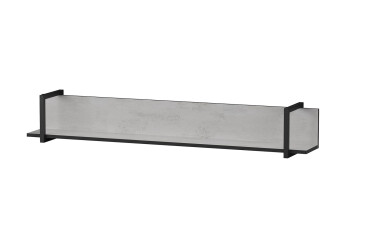 Полка F-0015 бетон тефра