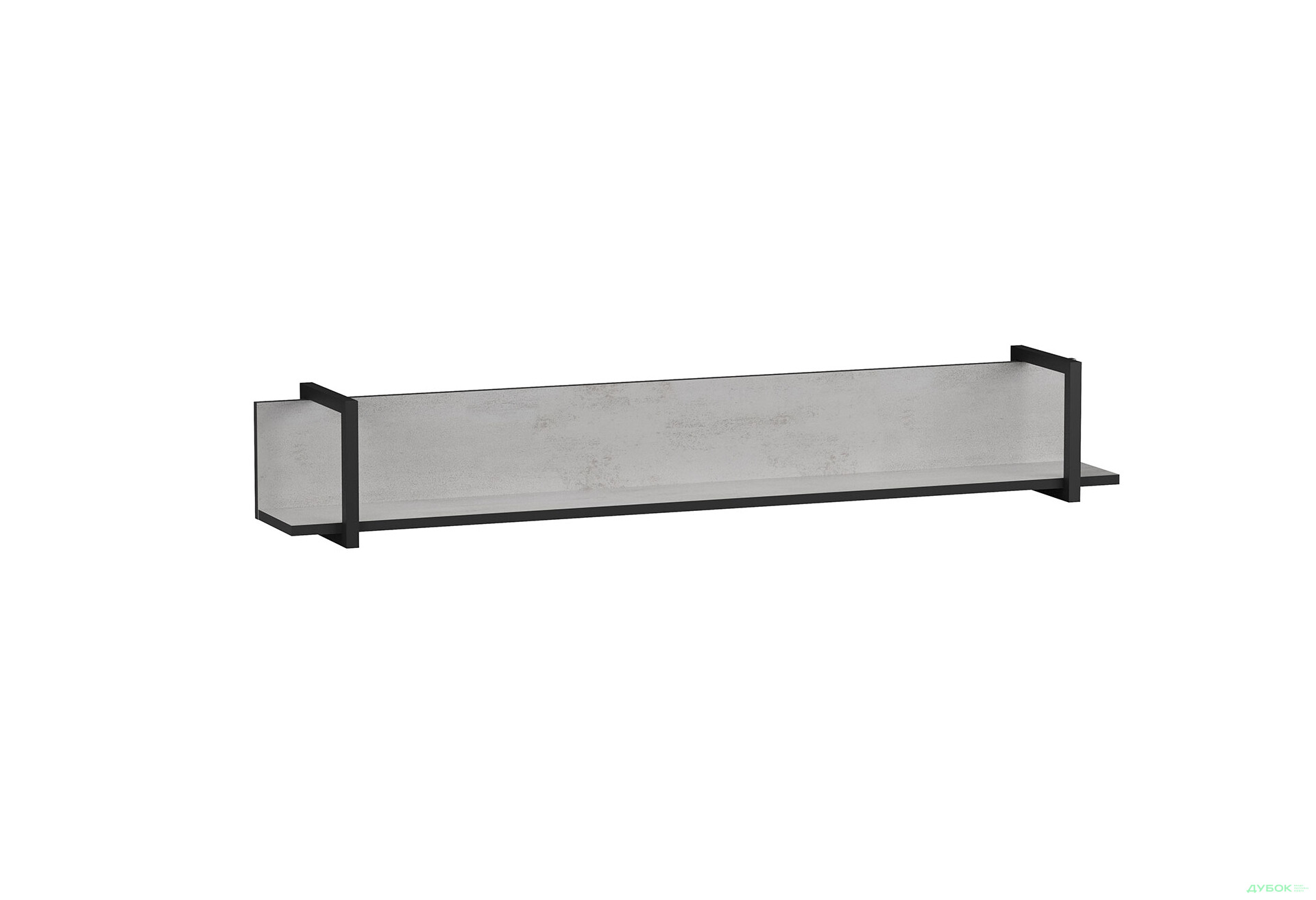 Изображение 4 - Полка Moreli F-0015 Forte / Форте, 136 см бетон тефра