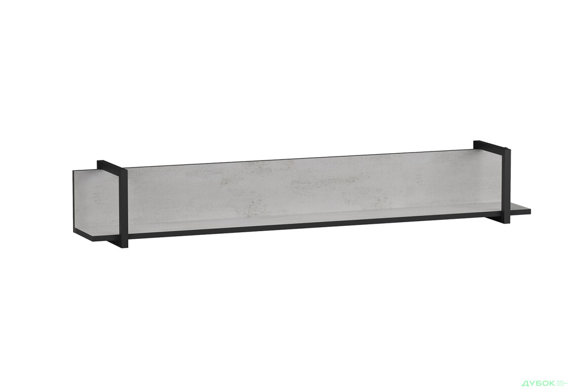 Изображение 4 - Полка Moreli F-0015 Forte / Форте, 136 см бетон тефра