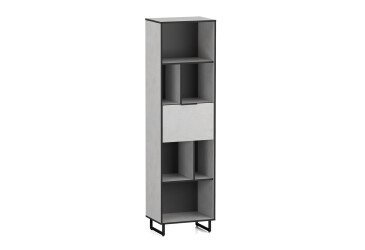 Стелаж Moreli F-0016 Forte / Форте, 55 см бетон тефра