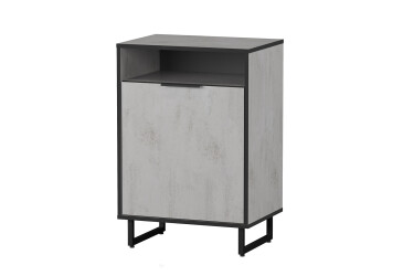 Комод Moreli F-0003 Forte / Форте, 55 см бетон тефра