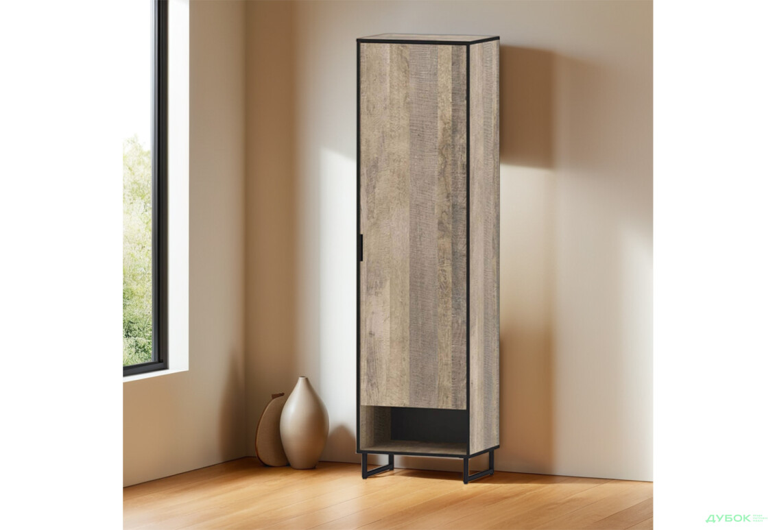 Шафа Moreli F-0005 Forte / Форте, 55 см дуб гранж пісочний - Зображення 2 Зображення 2 - Шафа Moreli F-0005 Forte / Форте, 55 см дуб гранж пісочний