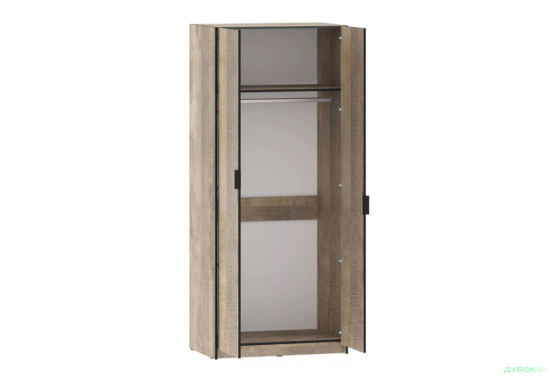 Шкаф Moreli F-0012 Forte / Форте, 93 см дуб гранж песочный - Изображение 4 Изображение 4 - Шкаф Moreli F-0012 Forte / Форте, 93 см дуб гранж песочный