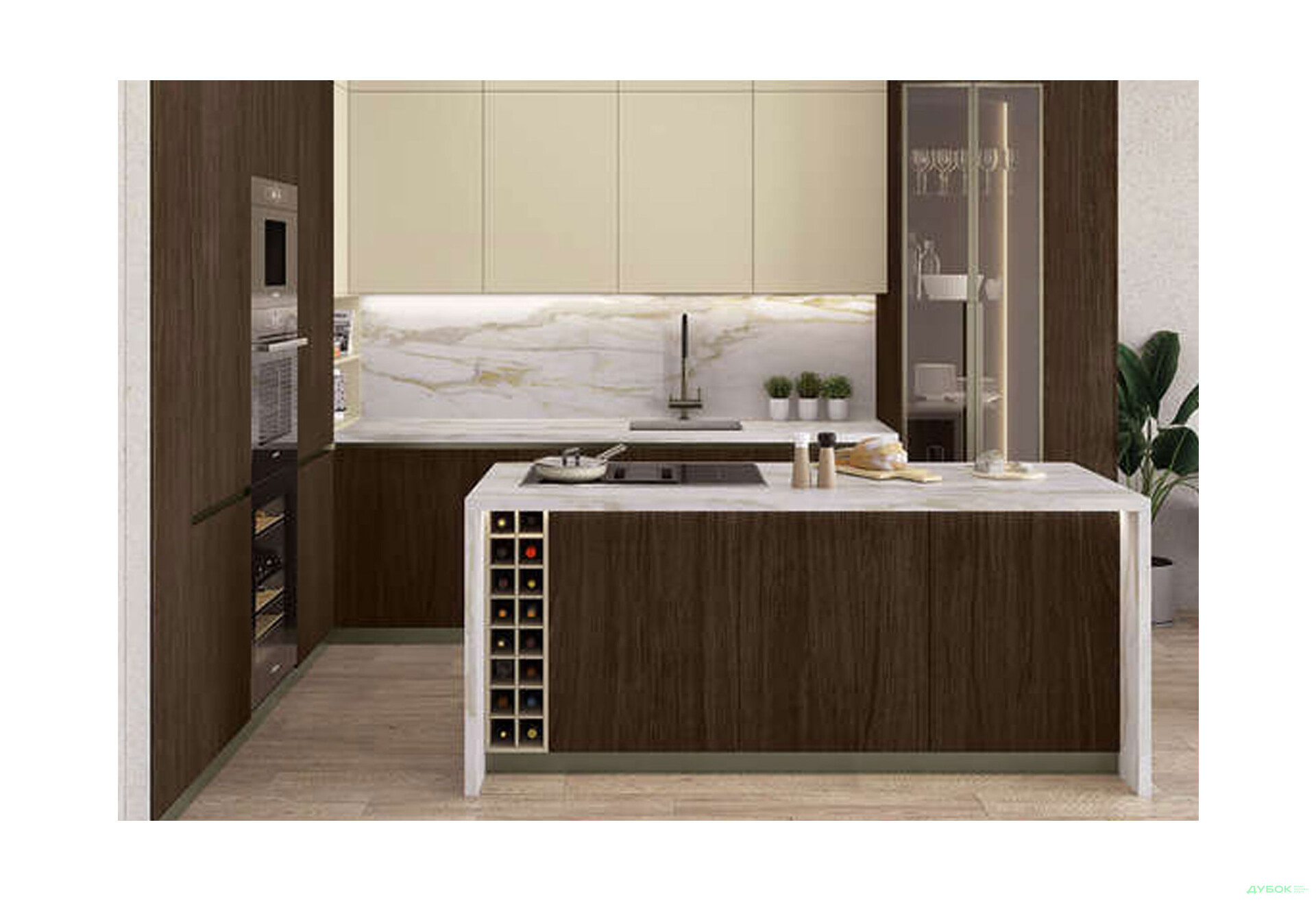 К699 стільниця Калакатта Амбросіо R-3 38 мм Кроноспан - Зображення 2 Зображення 2 - К699 стільниця Калакатта Амбросіо R-3 38 мм Кроноспан