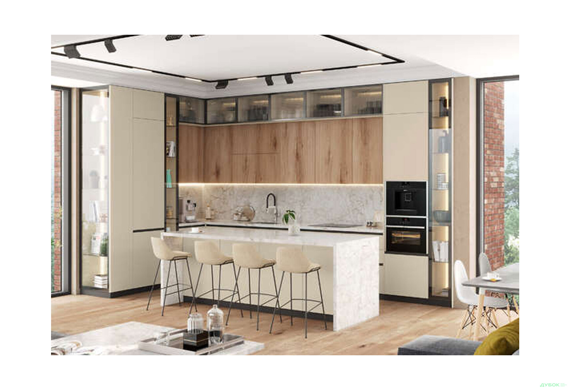 K703 стільниця Портобелло Елеганте R-3 38 мм Кроноспан - Зображення 5 Зображення 5 - K703 стільниця Портобелло Елеганте R-3 38 мм Кроноспан