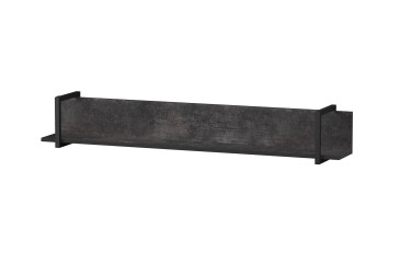 Полка Moreli F-0015 Forte / Форте, 136 см бетон темний