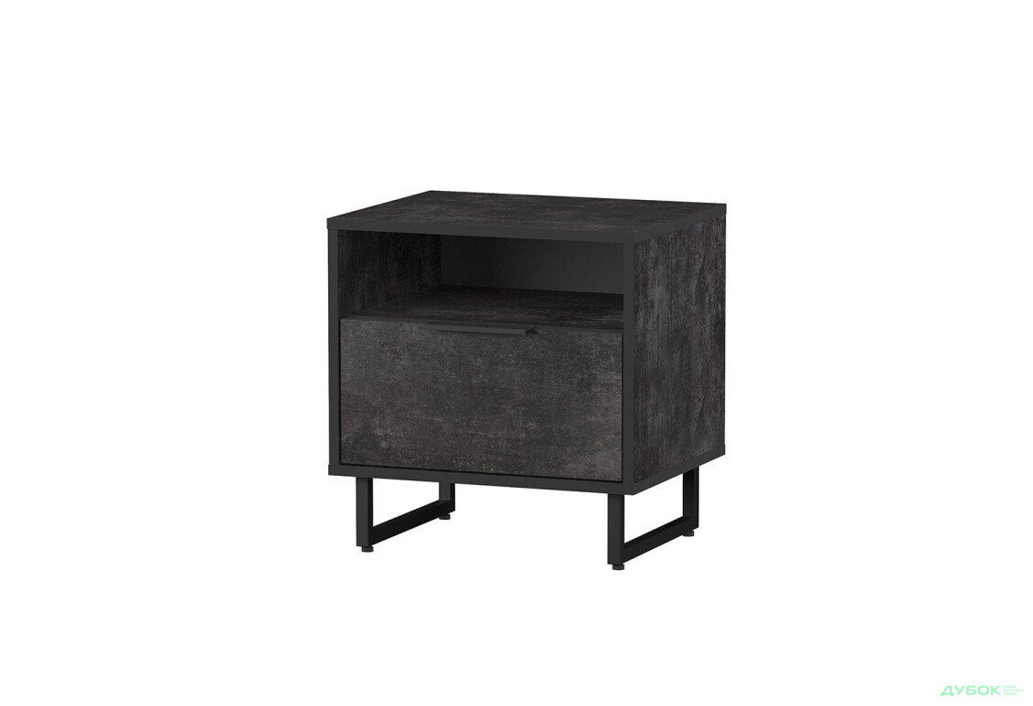 Приліжкова тумба Moreli F-0011 Forte / Форте, 49 см бетон темний - Зображення 1 Зображення 1 - Приліжкова тумба Moreli F-0011 Forte / Форте, 49 см бетон темний