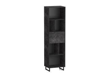Стелаж Moreli F-0016 Forte / Форте, 55 см бетон темний