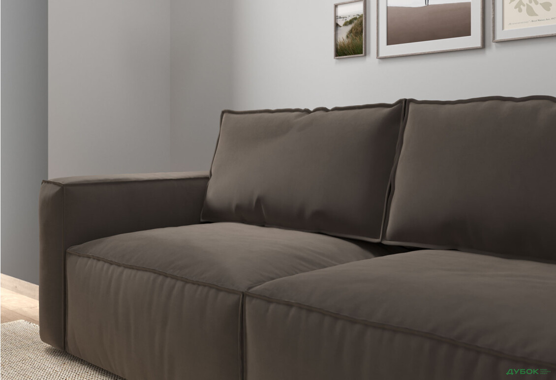 Диван Вика Микадо 242x115 см, темный беж (Simple 6) - Изображение 5 Изображение 5 - Диван Вика Микадо 242x115 см, темный беж (Simple 6)