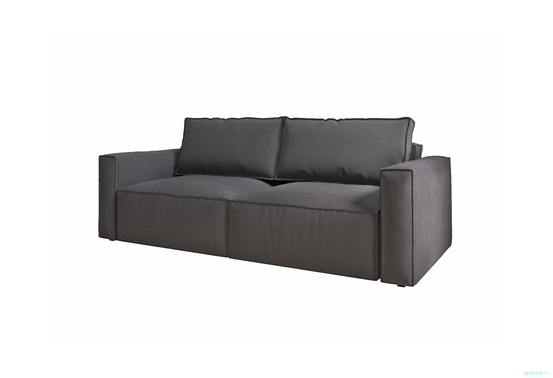 Диван Вика Микадо 242x115 см, темно-серый (Aura 17) - Изображение 1 Изображение 1 - Диван Вика Микадо 242x115 см, темно-серый (Aura 17)