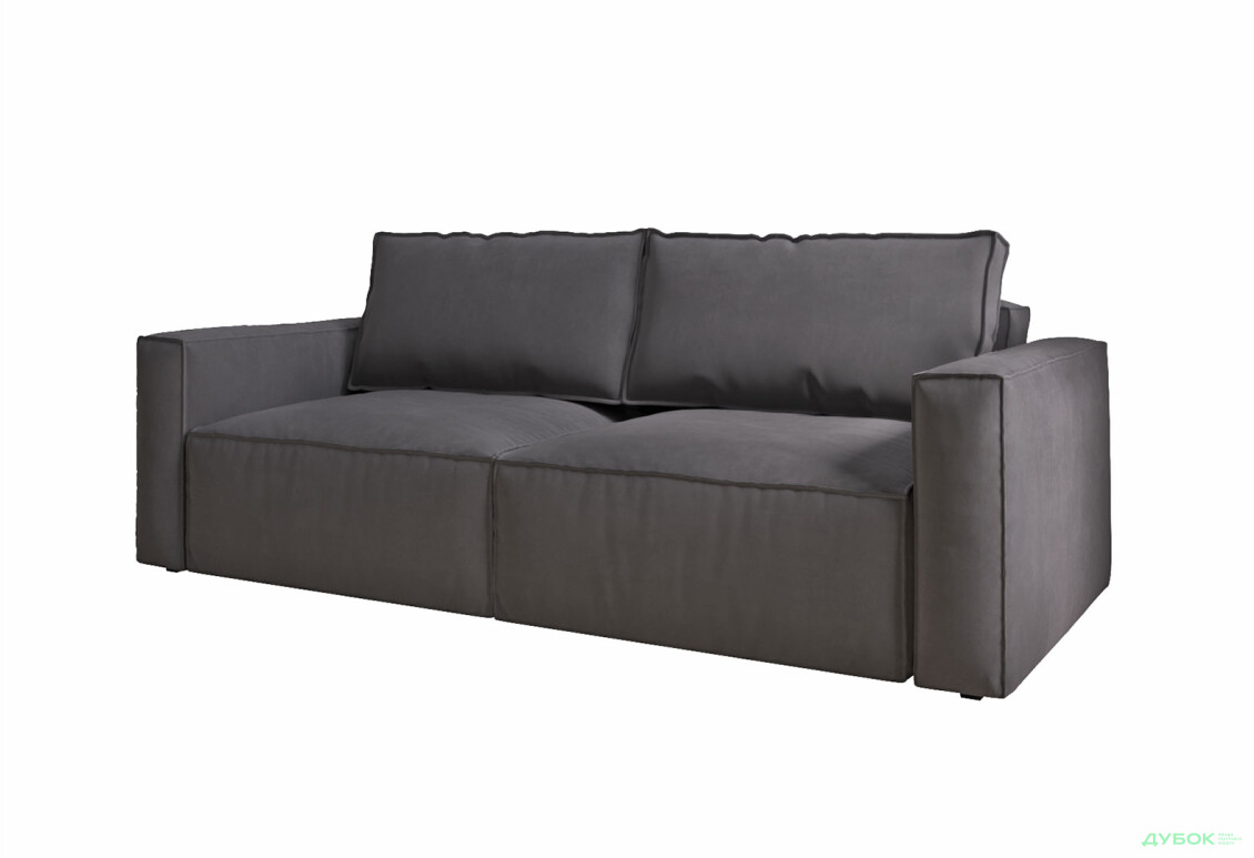 Диван Вика Микадо 242x115 см, темно-серый (Aura 17) - Изображение 1 Изображение 1 - Диван Вика Микадо 242x115 см, темно-серый (Aura 17)