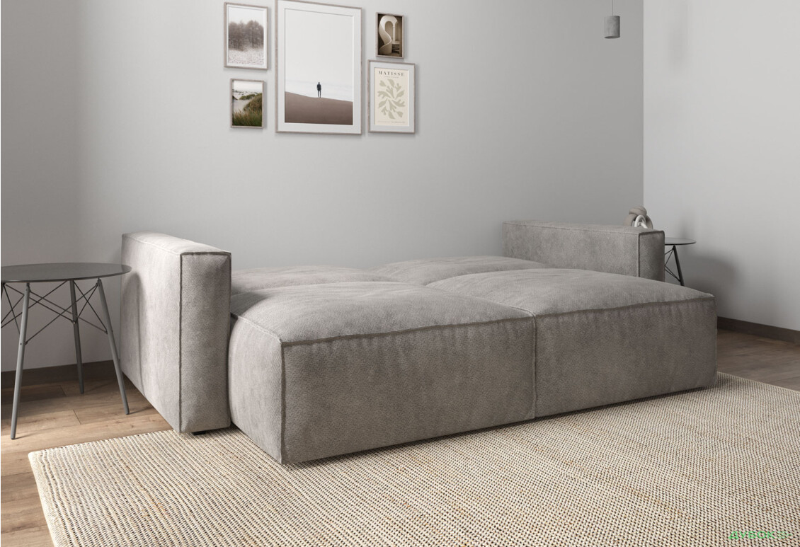 Изображение 4 - Диван Вика Микадо 242x115 см, светло-серый (Saga Antelope 4)
