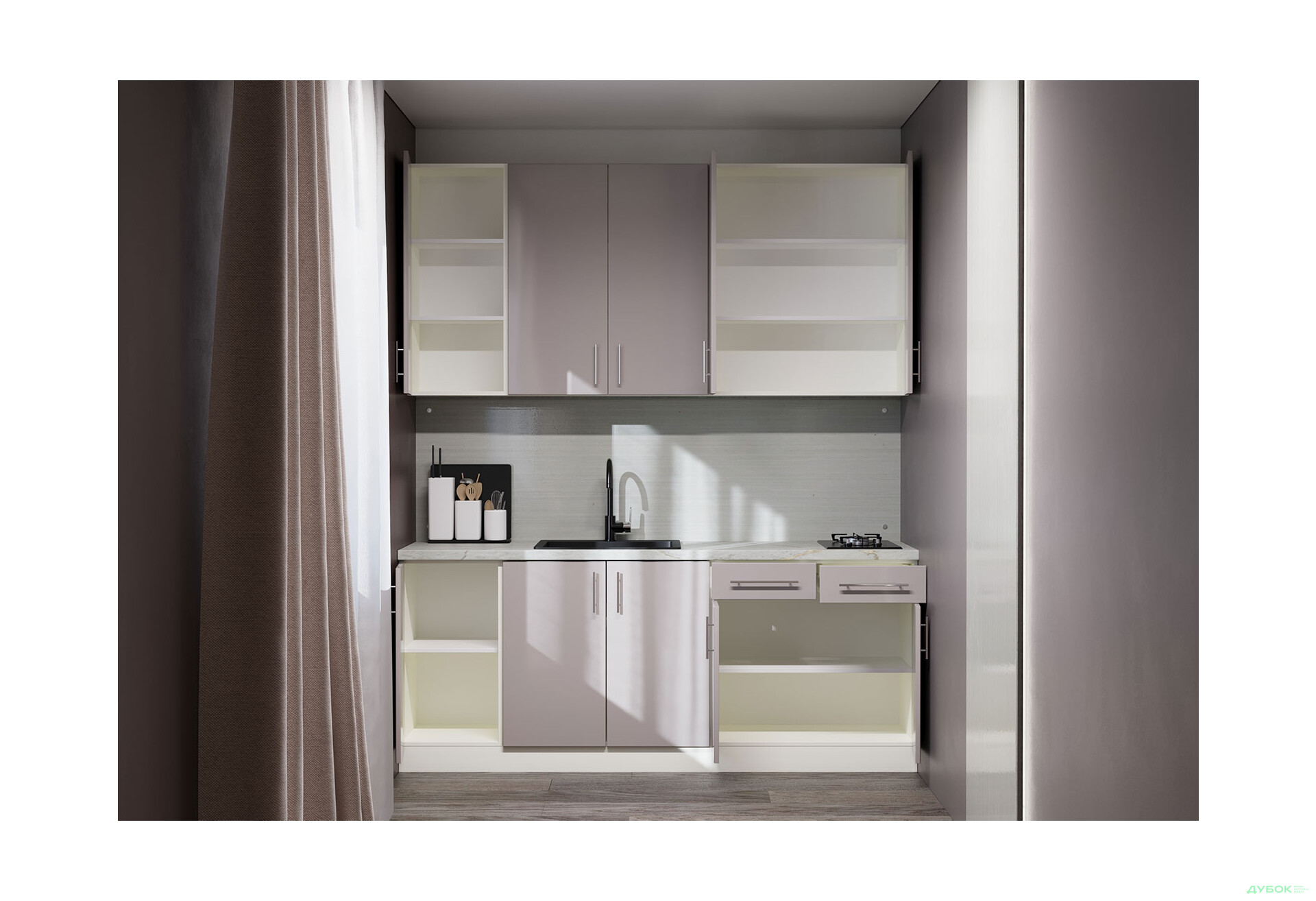 Кухня VIP-master МоДа / MoDa 2.0 капучіно глянець New - Зображення 2 Зображення 2 - Кухня VIP-master МоДа / MoDa 2.0 капучіно глянець New