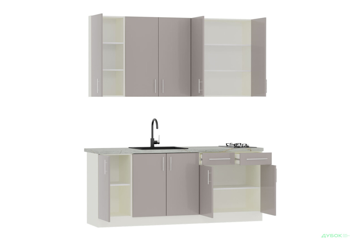 Кухня VIP-master МоДа / MoDa 2.0 капучіно глянець New - Зображення 5 Зображення 5 - Кухня VIP-master МоДа / MoDa 2.0 капучіно глянець New