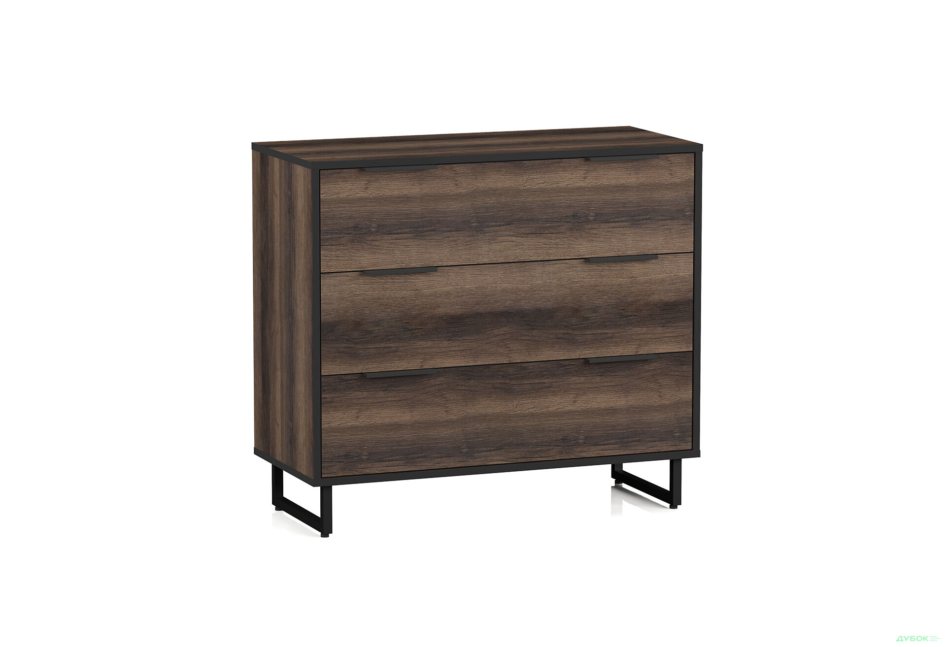 Комод Moreli F-0008 Forte / Форте, 90 см дуб кверкус - Зображення 2 Зображення 2 - Комод Moreli F-0008 Forte / Форте, 90 см дуб кверкус