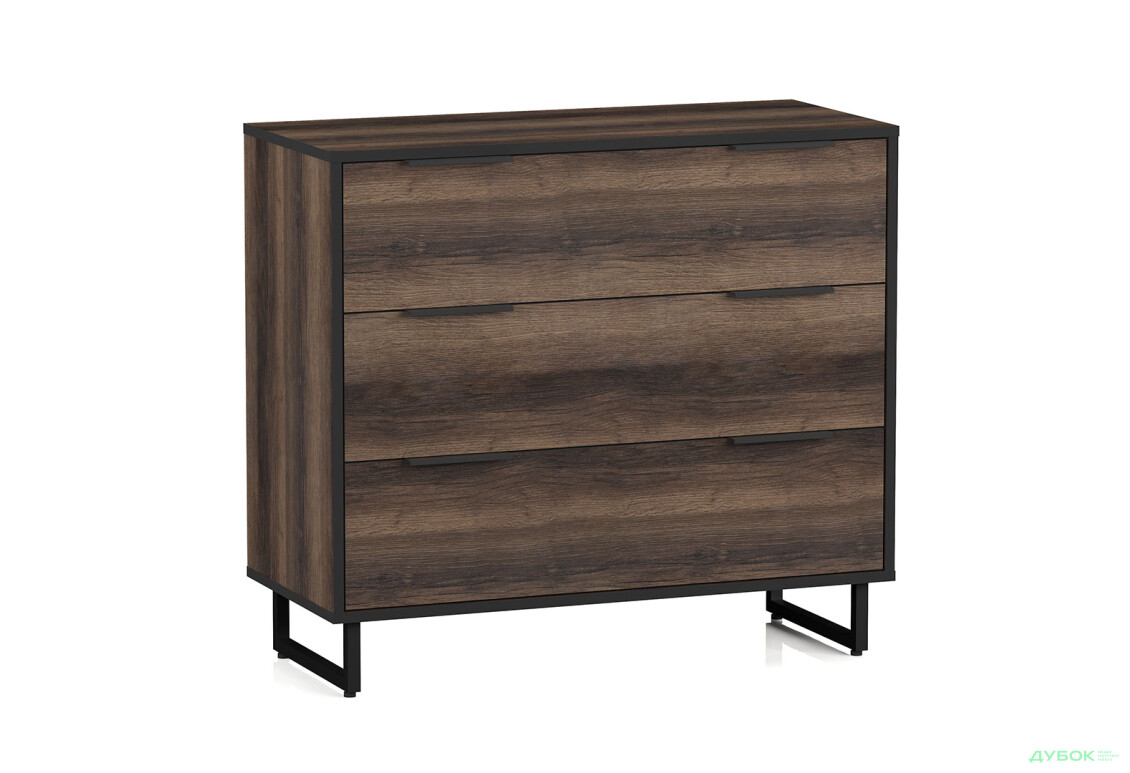Комод Moreli F-0008 Forte / Форте, 90 см дуб кверкус - Зображення 2 Зображення 2 - Комод Moreli F-0008 Forte / Форте, 90 см дуб кверкус