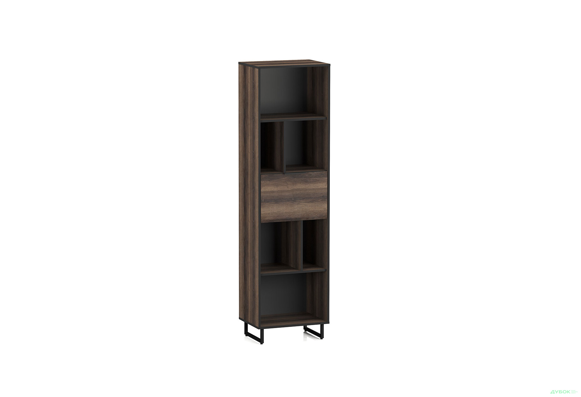 Изображение 1 - Стеллаж Moreli F-0016 Forte / Форте, 55 см дуб кверкус