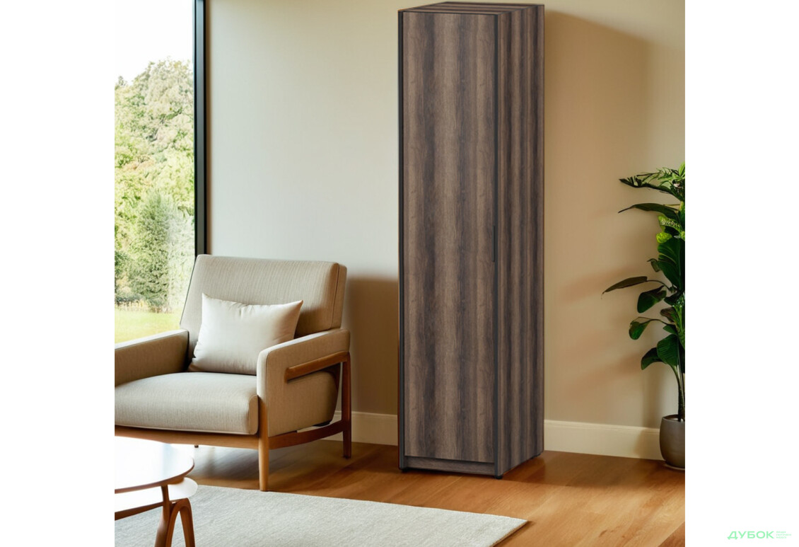 Пенал для одягу Moreli F-0013 Forte / Форте, 48 см дуб кверкус - Зображення 2 Зображення 2 - Пенал для одягу Moreli F-0013 Forte / Форте, 48 см дуб кверкус