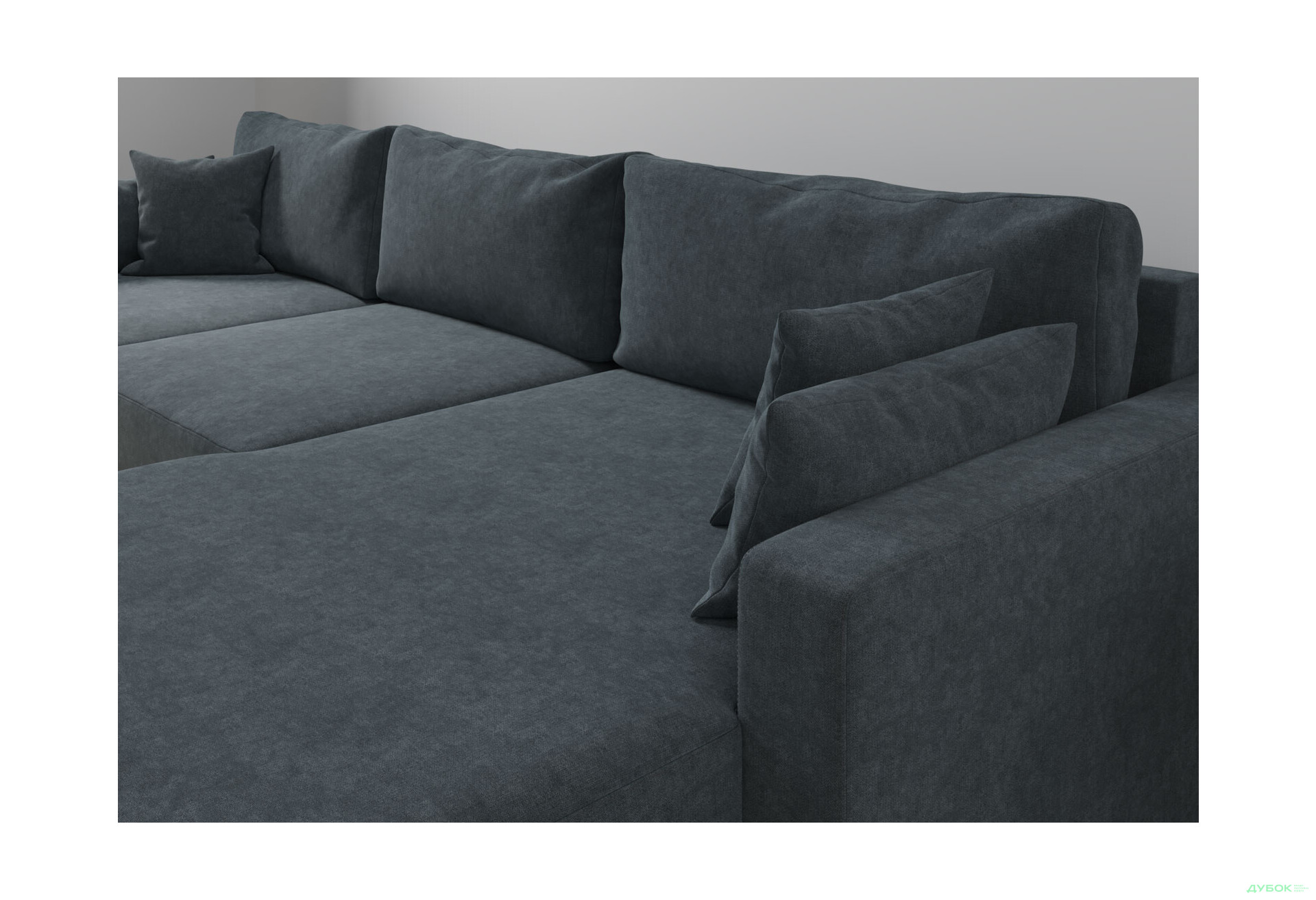 М'який куточок Vika Титан Люкс (задня спинка в основній тканині) 293x172 см - Зображення 14 Зображення 14 - М'який куточок Vika Титан Люкс (задня спинка в основній тканині) 293x172 см