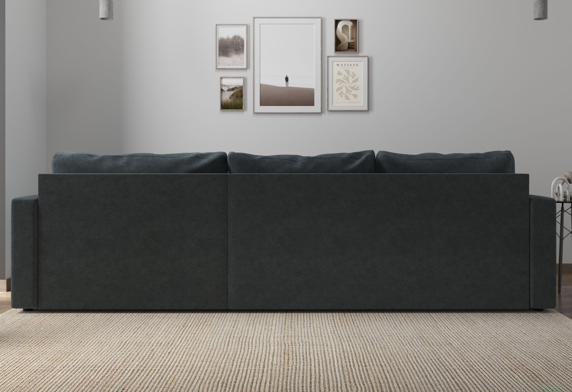 М'який куточок Vika Титан Люкс (задня спинка в основній тканині) 293x172 см - Зображення 16 Зображення 16 - М'який куточок Vika Титан Люкс (задня спинка в основній тканині) 293x172 см