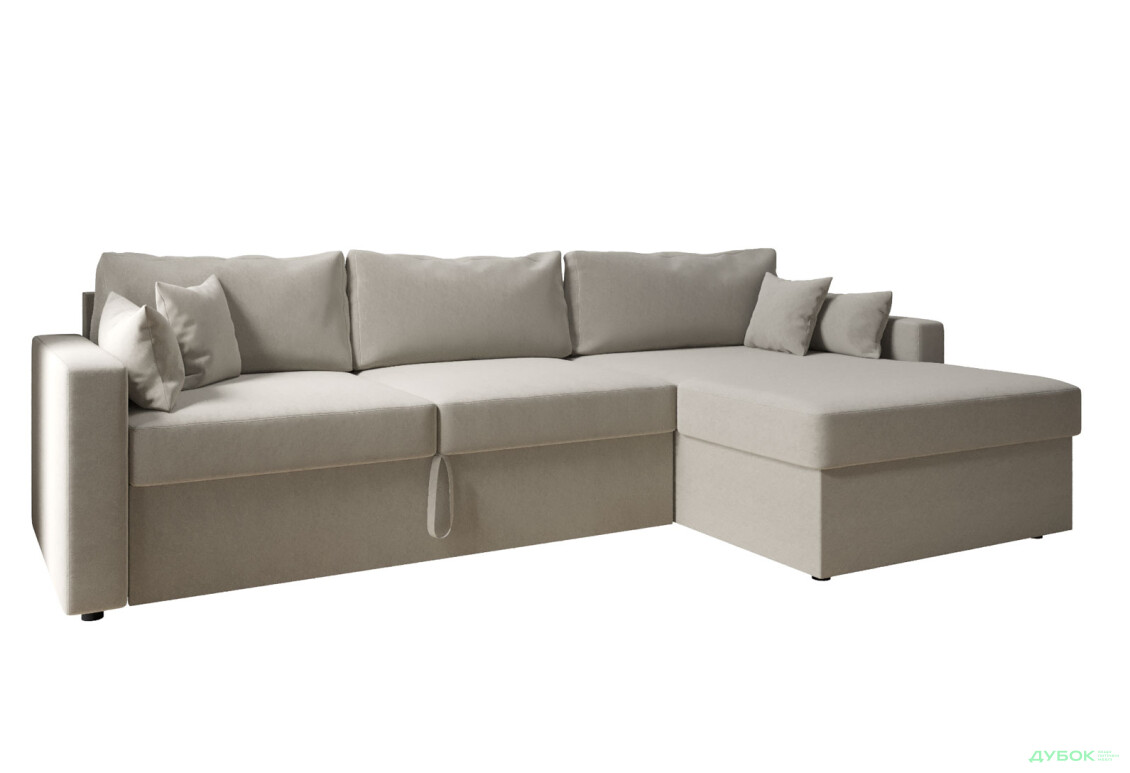 М'який куточок Vika Титан Люкс 293x172 см, світло-бежевий (Steam 4, задня спинка в основній тканині) - Зображення 1 Зображення 1 - М'який куточок Vika Титан Люкс 293x172 см, світло-бежевий (Steam 4, задня спинка в основній тканині)