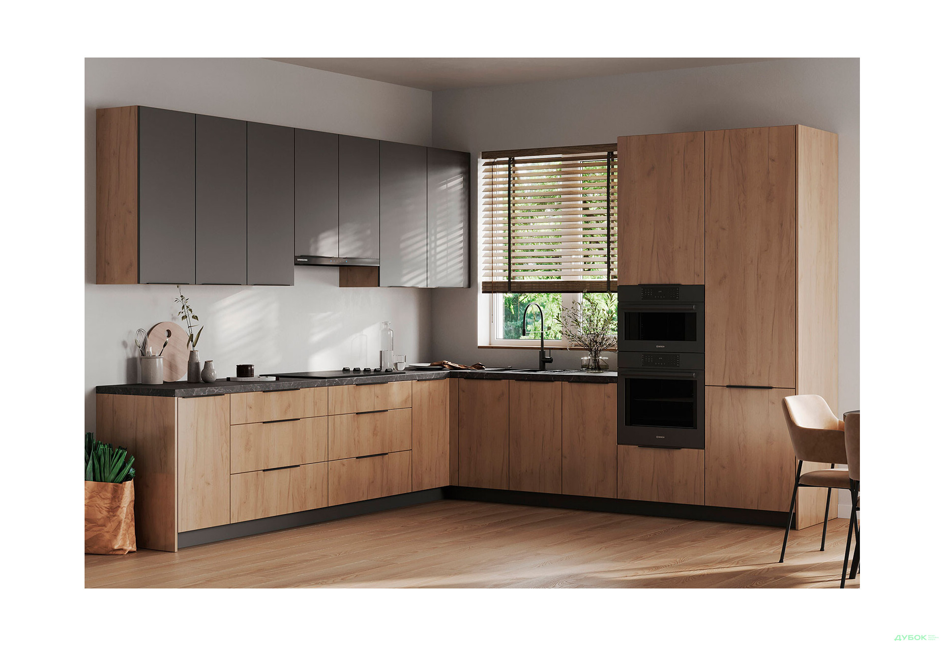 Кухня кутова Лео / Leo 2.6х3.0 MiroMark - Зображення 1 Зображення 1 - Кухня кутова Лео / Leo 2.6х3.0 MiroMark