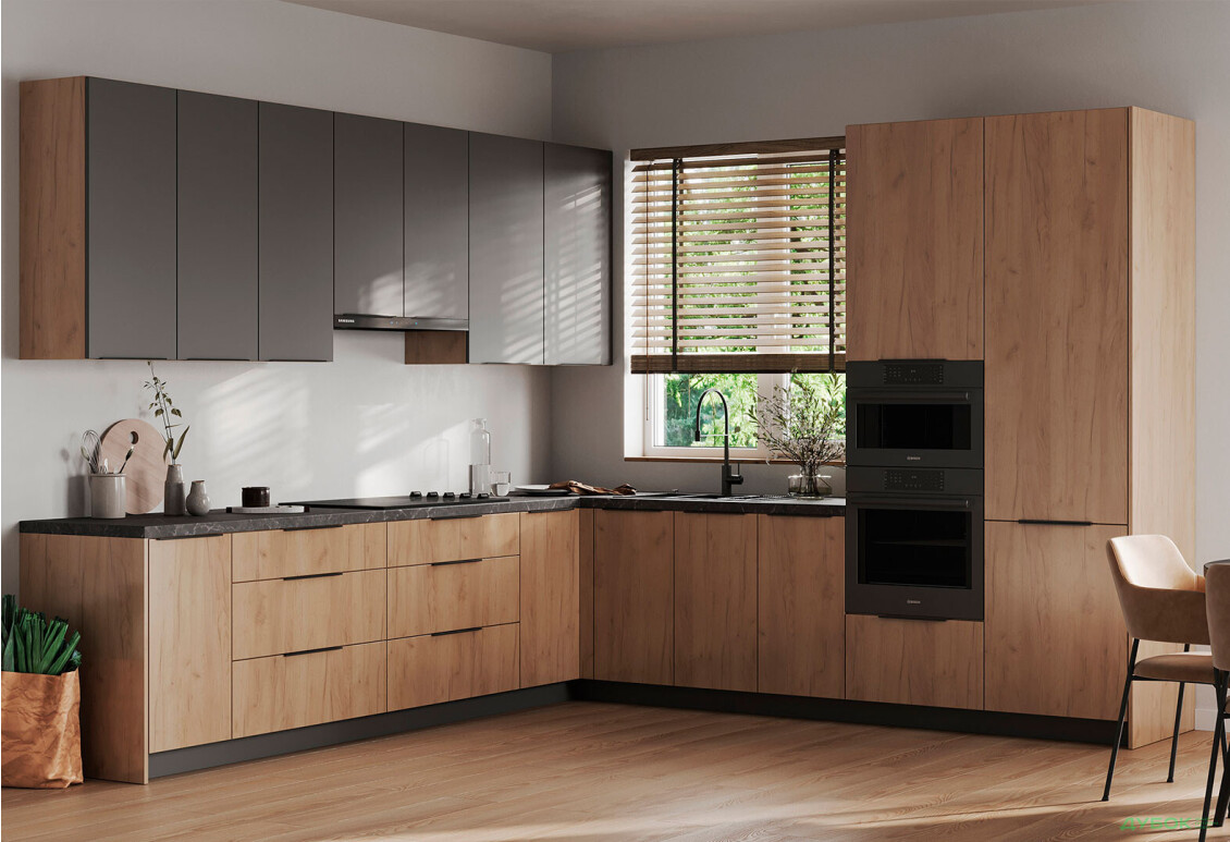 Кухня кутова Лео / Leo 2.6х3.0 MiroMark - Зображення 1 Зображення 1 - Кухня кутова Лео / Leo 2.6х3.0 MiroMark