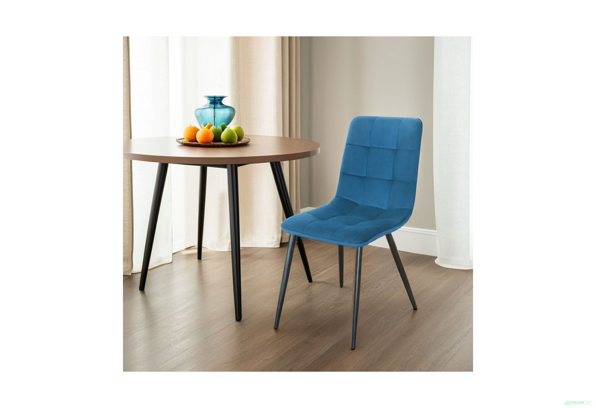 Зображення 3 - Стілець Kredens furniture Ted / Тед F1 New Blue