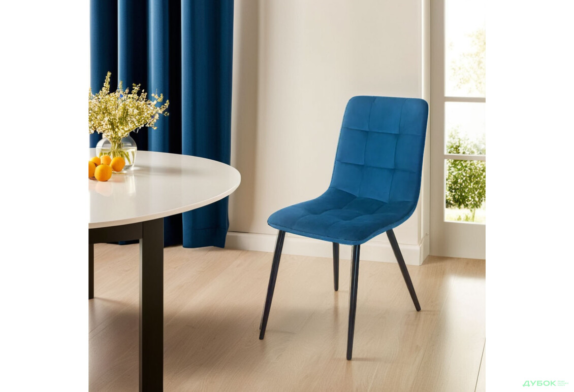 Зображення 2 - Стілець Kredens furniture Ted / Тед F1 New Blue
