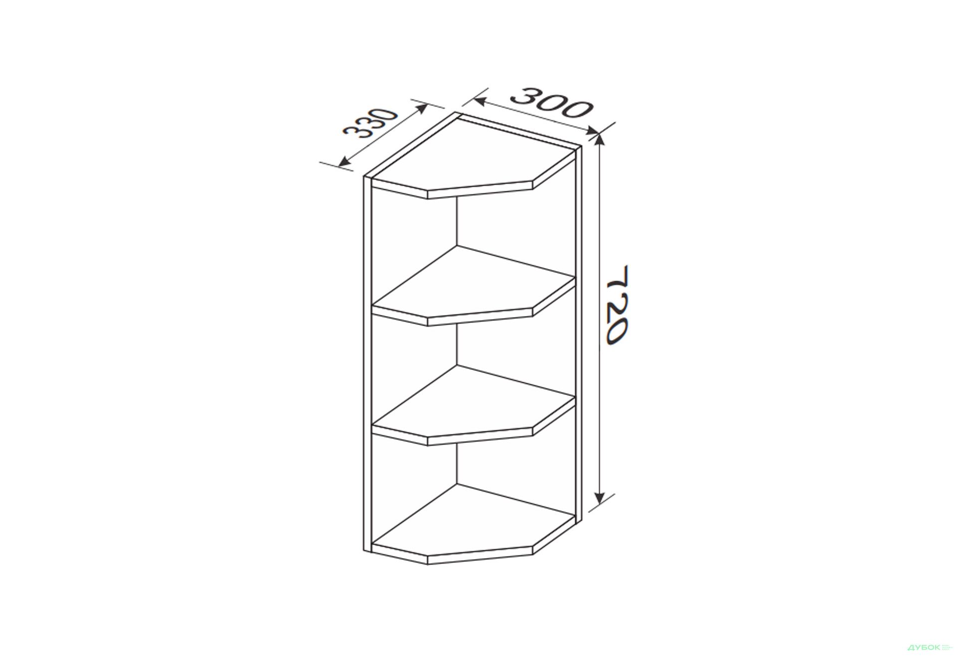 Зображення 2 - Верх 30ВЗК/720 кутове закінчення Мері / Mary MiroMark