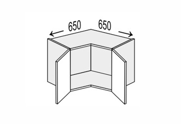 Верх Угол В 90°/360 2дв Мэри / Mary МироМарк