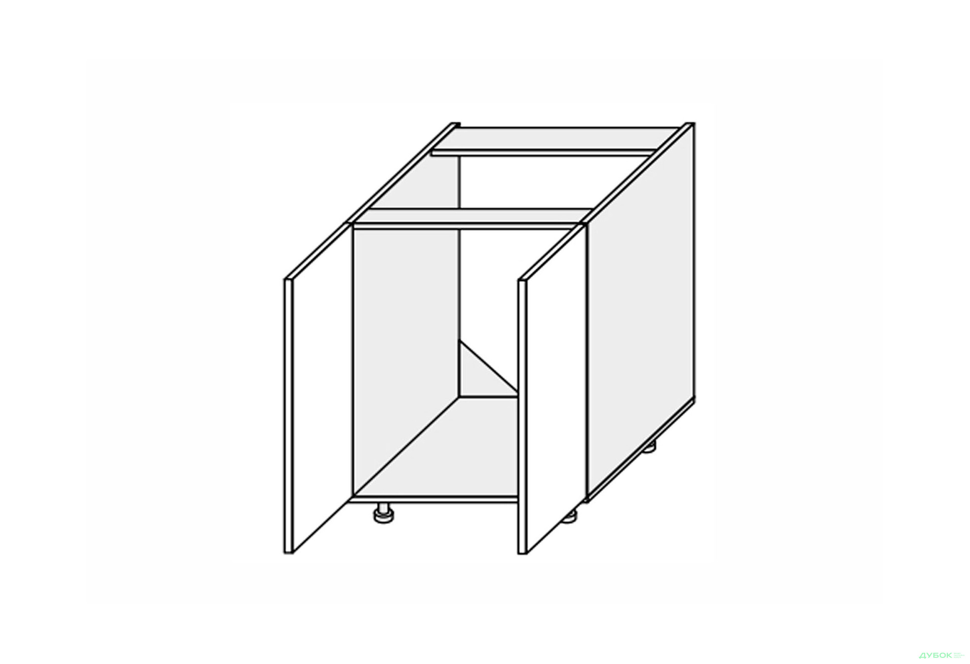 Низ 80НМ/820 2дв мийка Мері / Mary MiroMark - Зображення 1 Зображення 1 - Низ 80НМ/820 2дв мийка Мері / Mary MiroMark