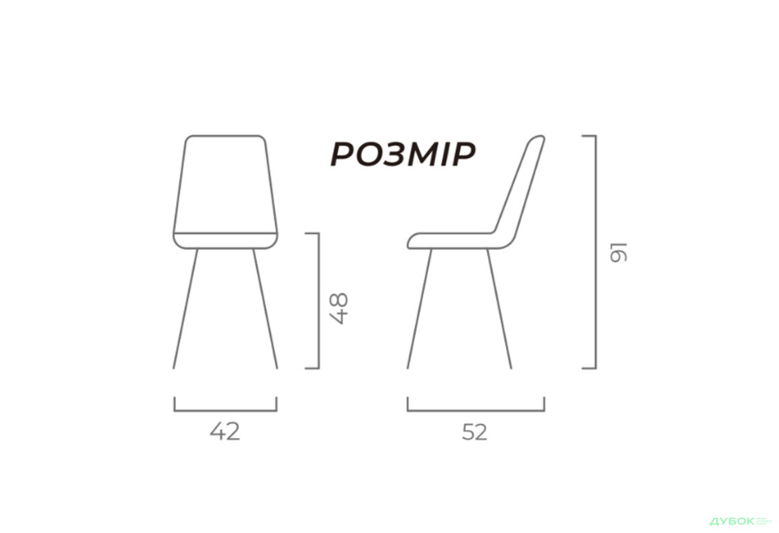 Изображение 6 - Стул Креденс Фениче Vika / Вика F2 New Light Grey