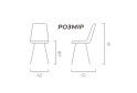 Изображение 6 - Стул Креденс Фениче Vika / Вика F2 New Light Grey