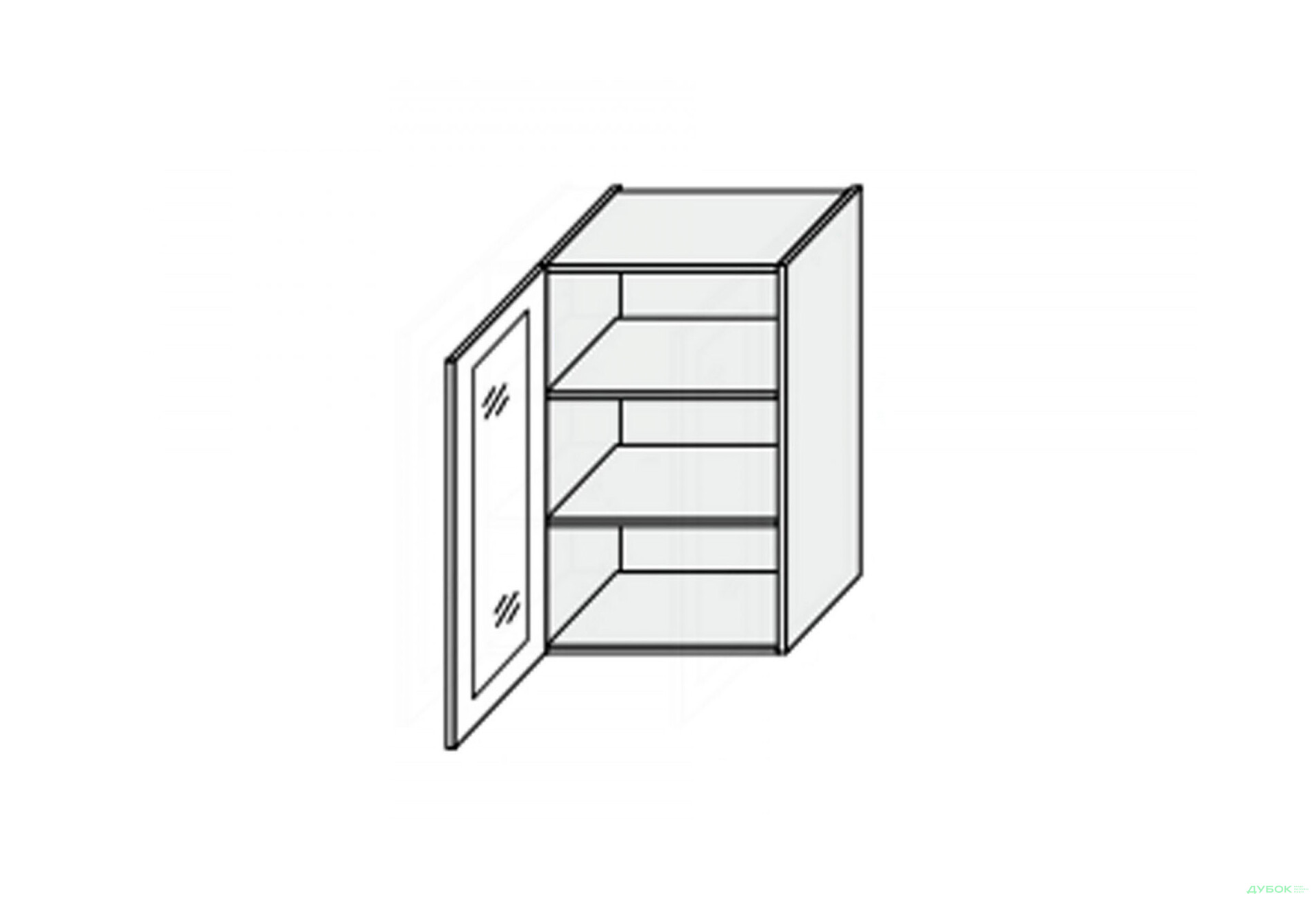 Изображение 1 - Верх 40В/720 1дв витрина Мэри / Mary МироМарк