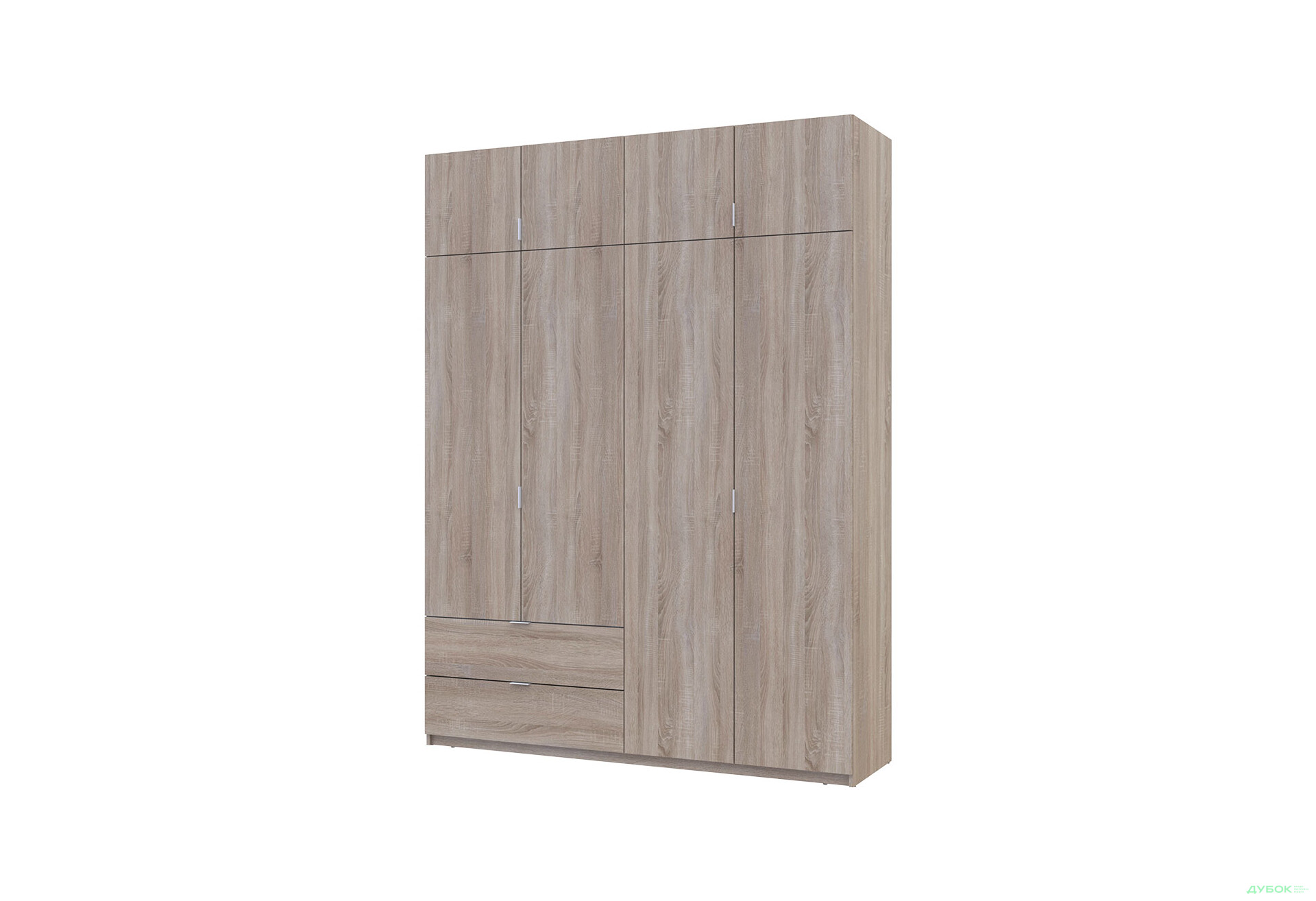 Зображення 1 - Шафа Doros Лукас з антресоллю 180 см Дуб сонома