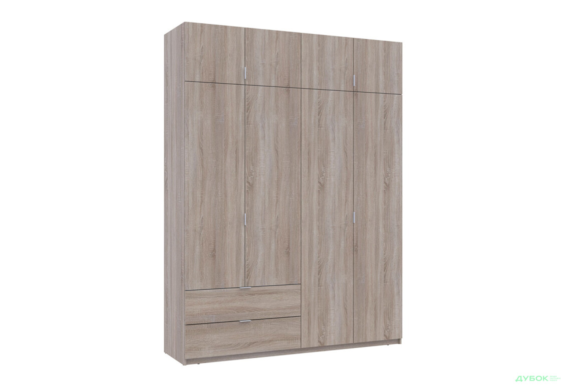 Зображення 4 - Шафа Doros Лукас з антресоллю 180 см Дуб сонома