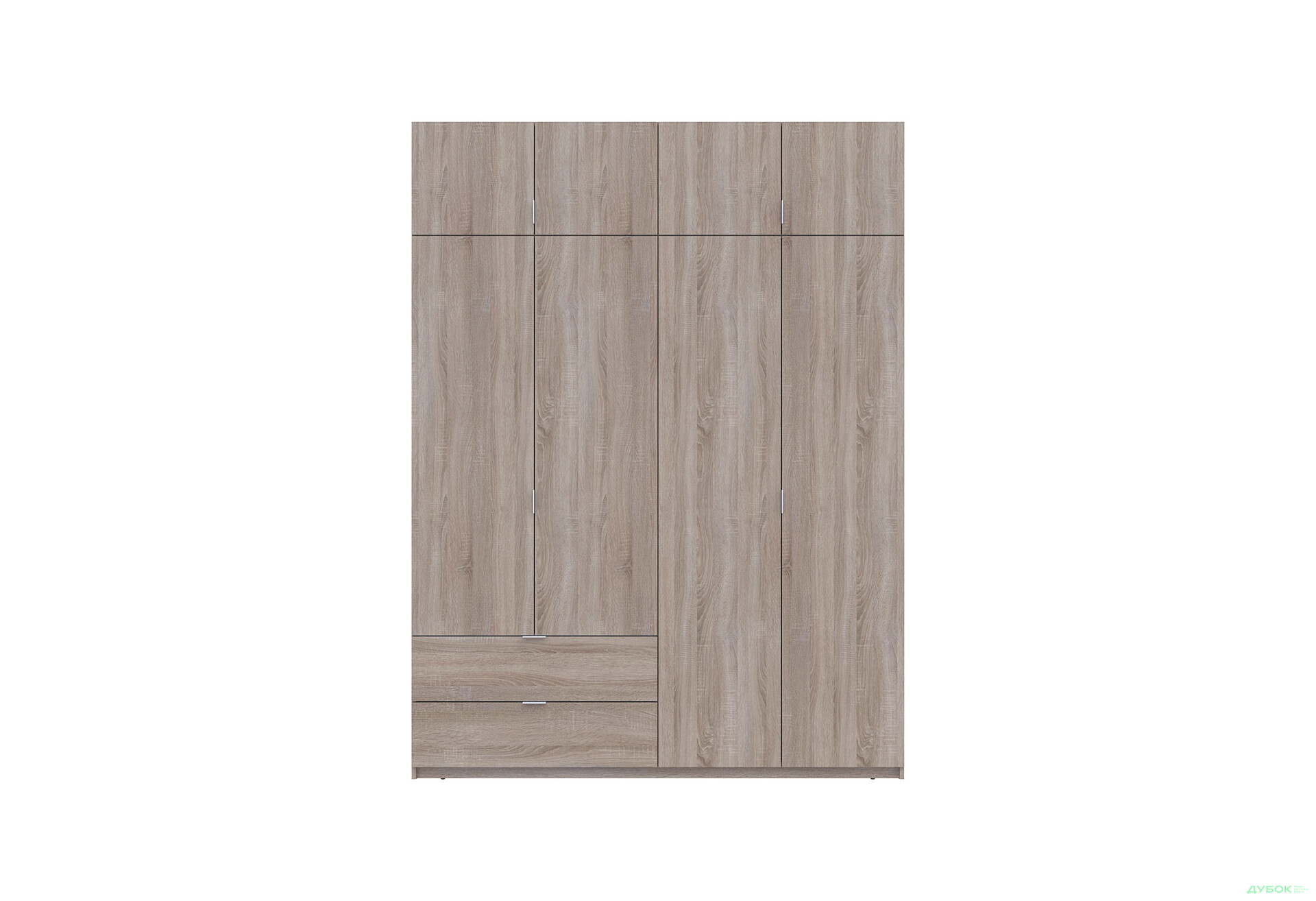 Зображення 3 - Шафа Doros Лукас з антресоллю 180 см Дуб сонома