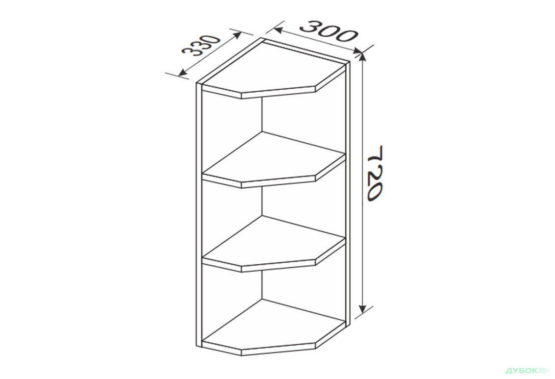 Зображення 2 - Верх 30ВЗК/720 кутове закінчення Вінтаж / Vintage MiroMark