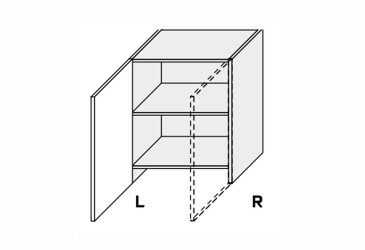Верх 60ВВТ/690 1дв витяжка телескоп ліва