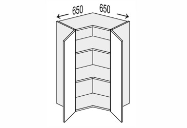 Верх Кут В 90°/900 2дв