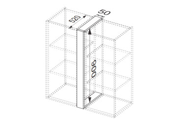 Верх 5ВП/900 пілястра Зображення Верх 5ВП/900 пілястра